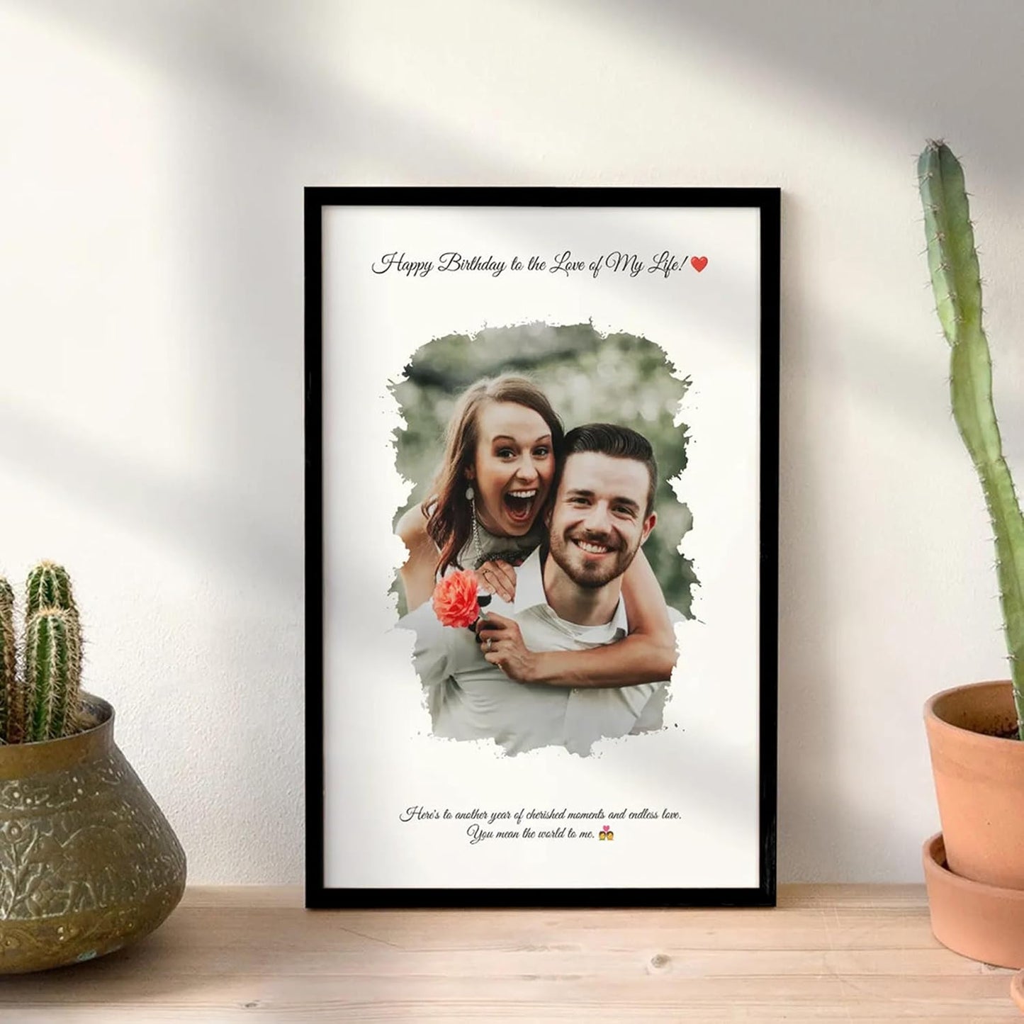 Personalized Photo Frame with For Wedding,Anniversary and Family