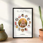 Personalized Photo Frame and Your Customized Text for Birthday Anniversary