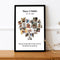 Personalized  Photot Frame and Your Customized Text for Couples