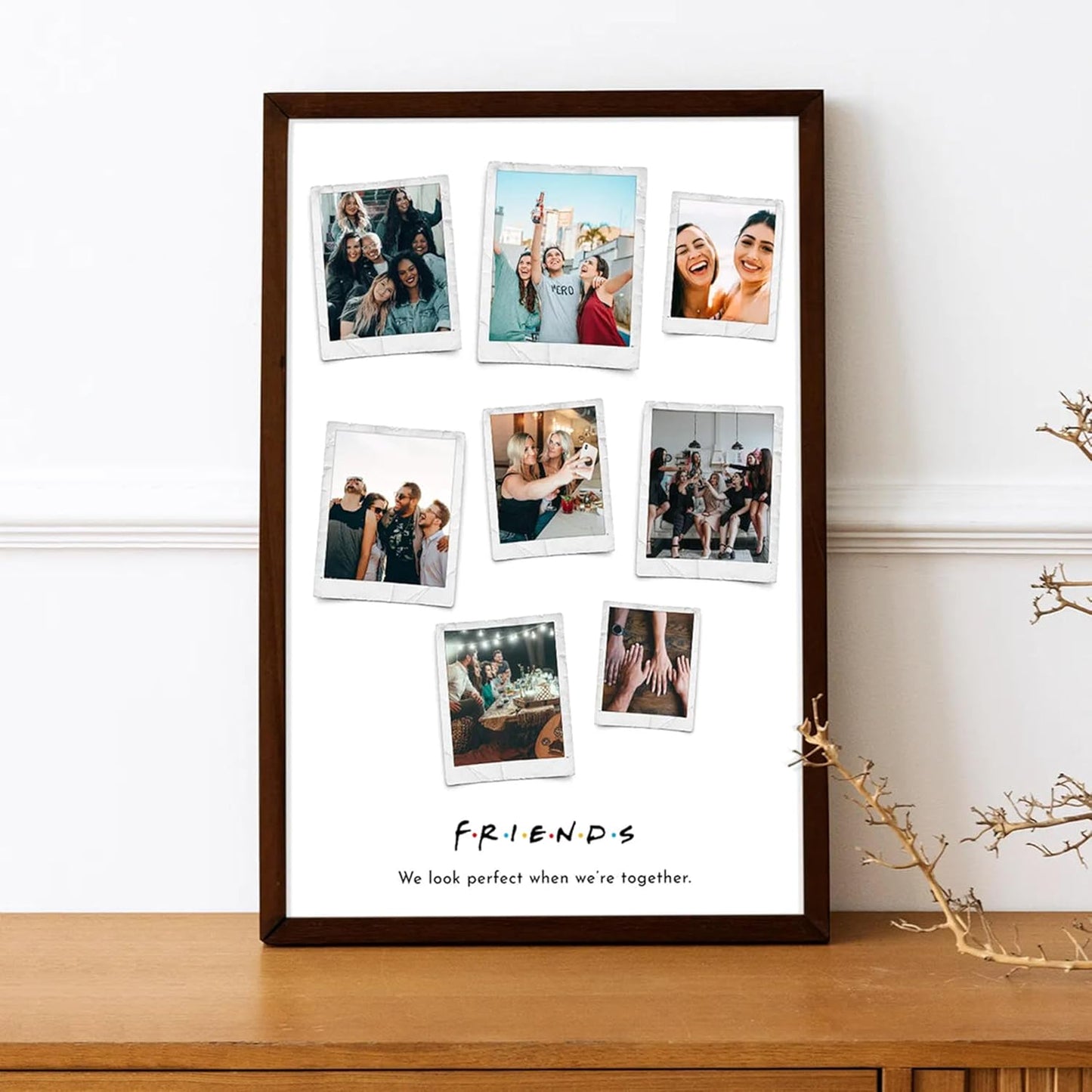 Personalised Photo Frame For Friends