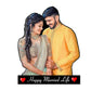Customized Couple Photo Frame For Couple