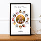 Personalized Photo Frame and Your Customized Text for Birthday Anniversary