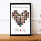 Customized Photo Frame and Your Customized Text for Couples, Friends