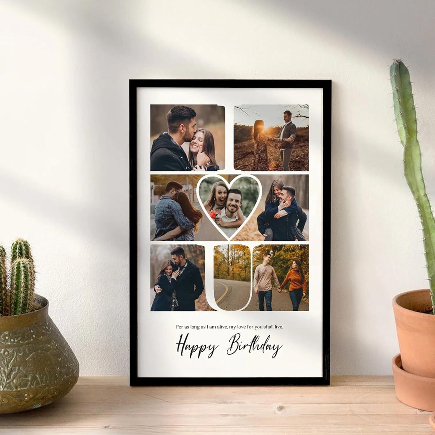 Personalised Anniversary Photo Frame