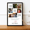 Personalized Photo Frame and Your Customized Text for Couples & Birthday