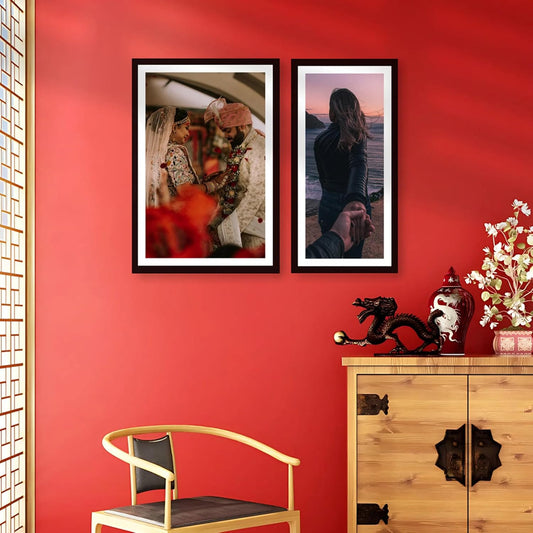 Personalized Collage Set Photo Frame for Birthday, Wedding