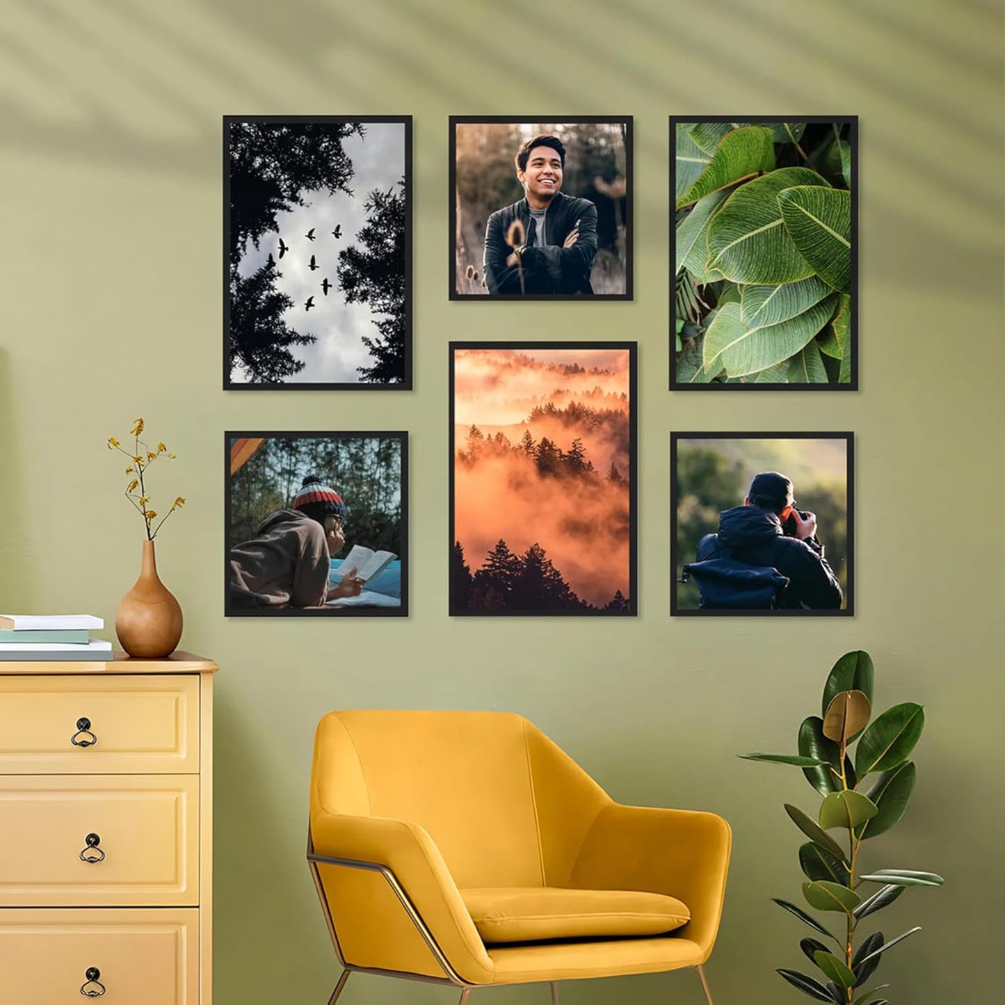 Customized Photo Frame Gift for Living Room,Home,Office