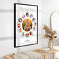 Personalized Photo Frame and Your Customized Text for Birthday Anniversary