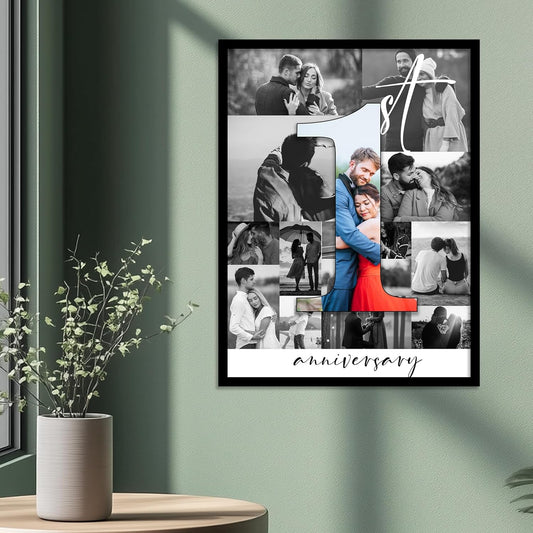 Personalised Photo Frame for Anniversary,Couple