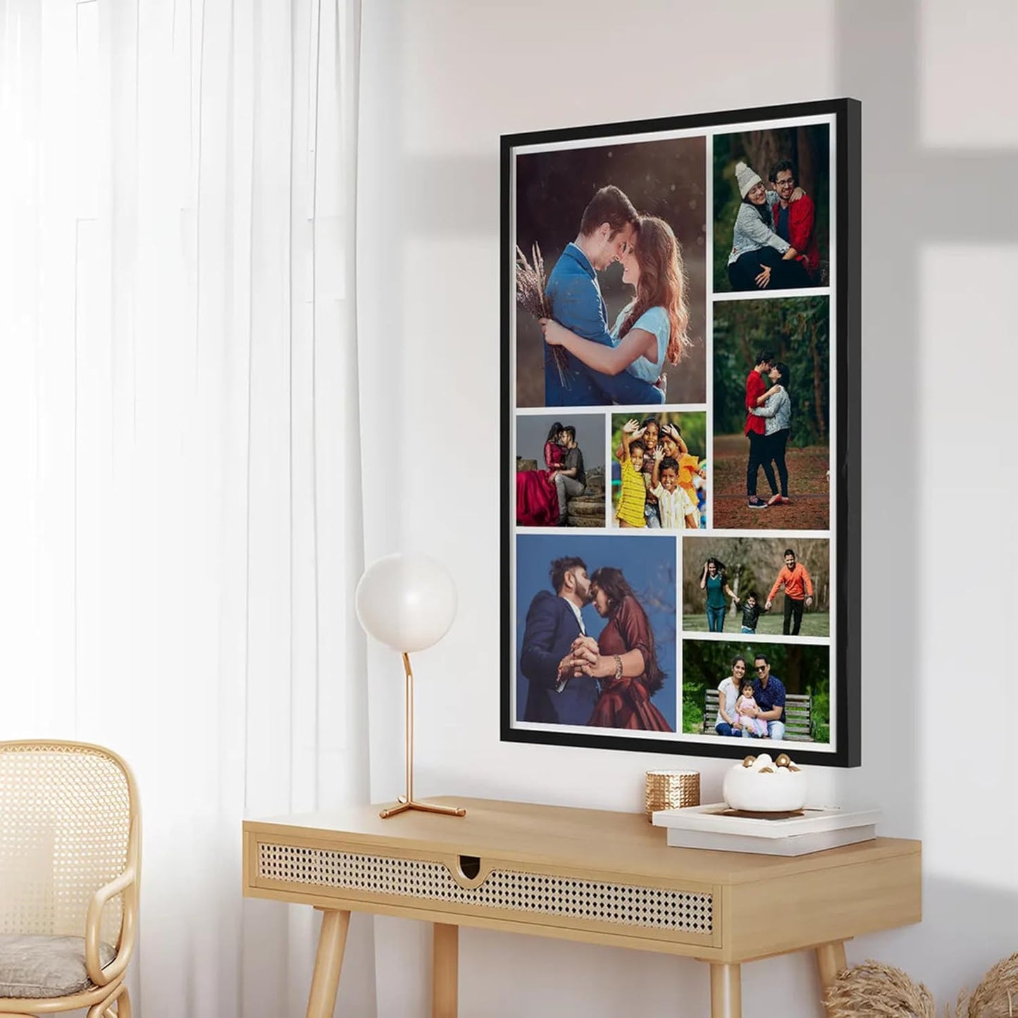 Personalised Photo Frame for Couples, Friends and Loved Ones