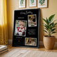 Customised Photo Frame with Customized Text Gift for Birthdays, Anniversary
