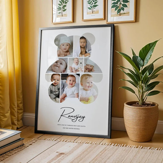 Personalized  Photo Frame and Your Customized Text For Birthday