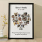 Personalized Photo Frame with Text Gift For Birthday,Anniversary