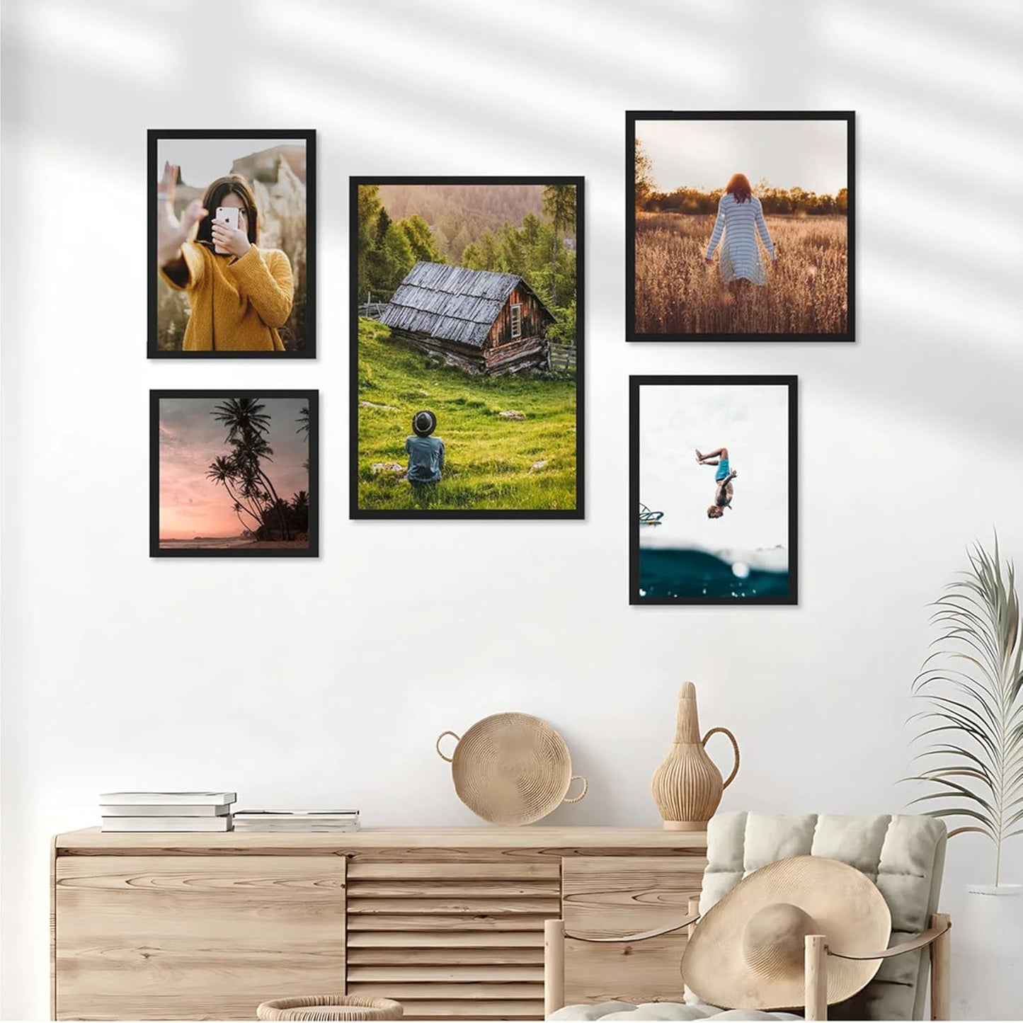 Customized  Photo Frame Set Gift For Anniversary, Birthday, Wedding