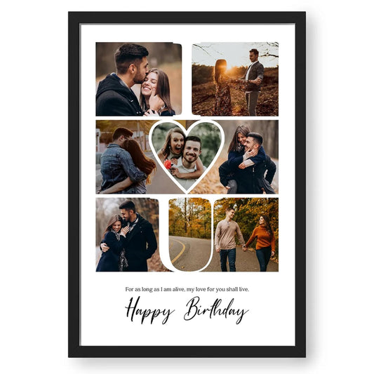 Personalised Anniversary Photo Frame
