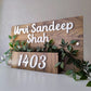Classic Personalised Acrylic Name Plate For Advocate