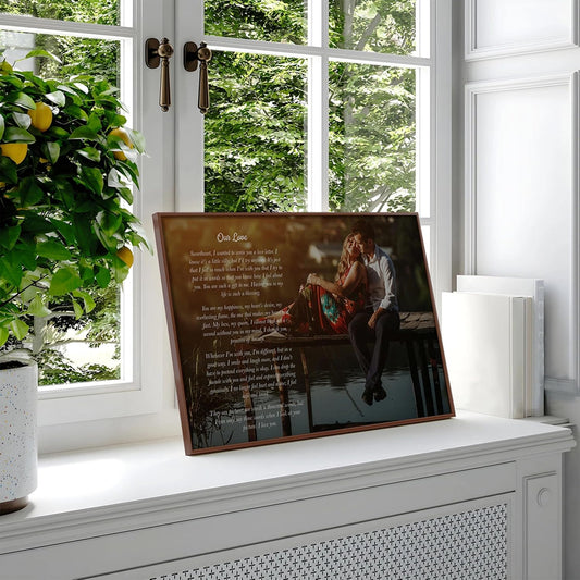 Personalized Photo Frame For Anniversary and Family