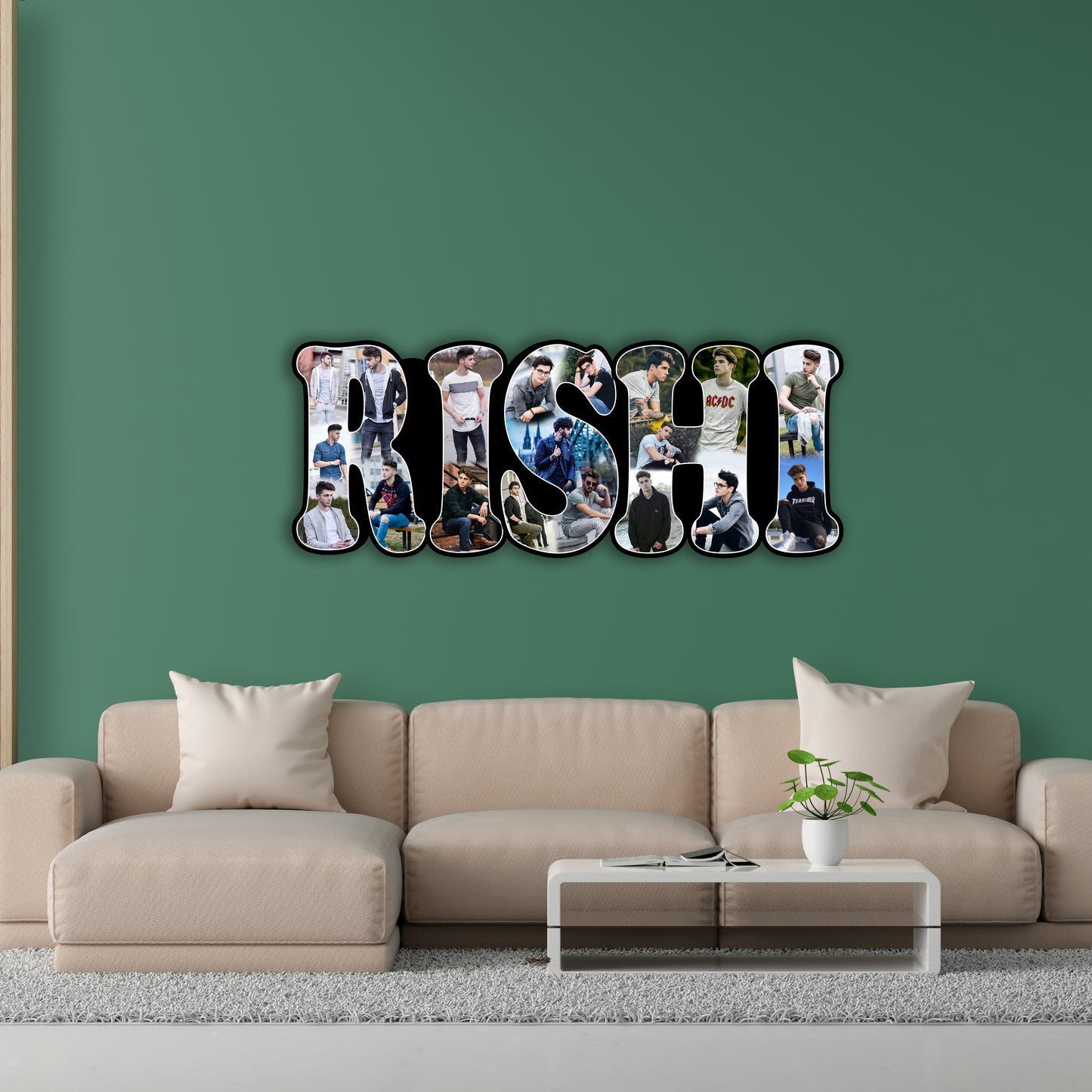 Customised Name Collage Photo Frame For Gifting