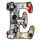 Customised Alphabet Photo Frame ( E Letter )