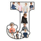 Customised Alphabet Photo Frame ( J Letter )