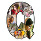 Customised Alphabet Photo Frame ( Q Letter )