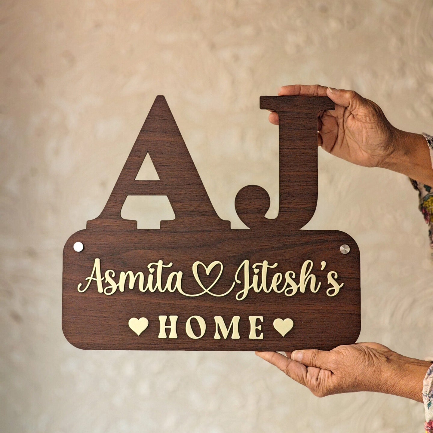 Arcylic Personalized Name Plate For House,Villa, Bungalow, Flat,Office