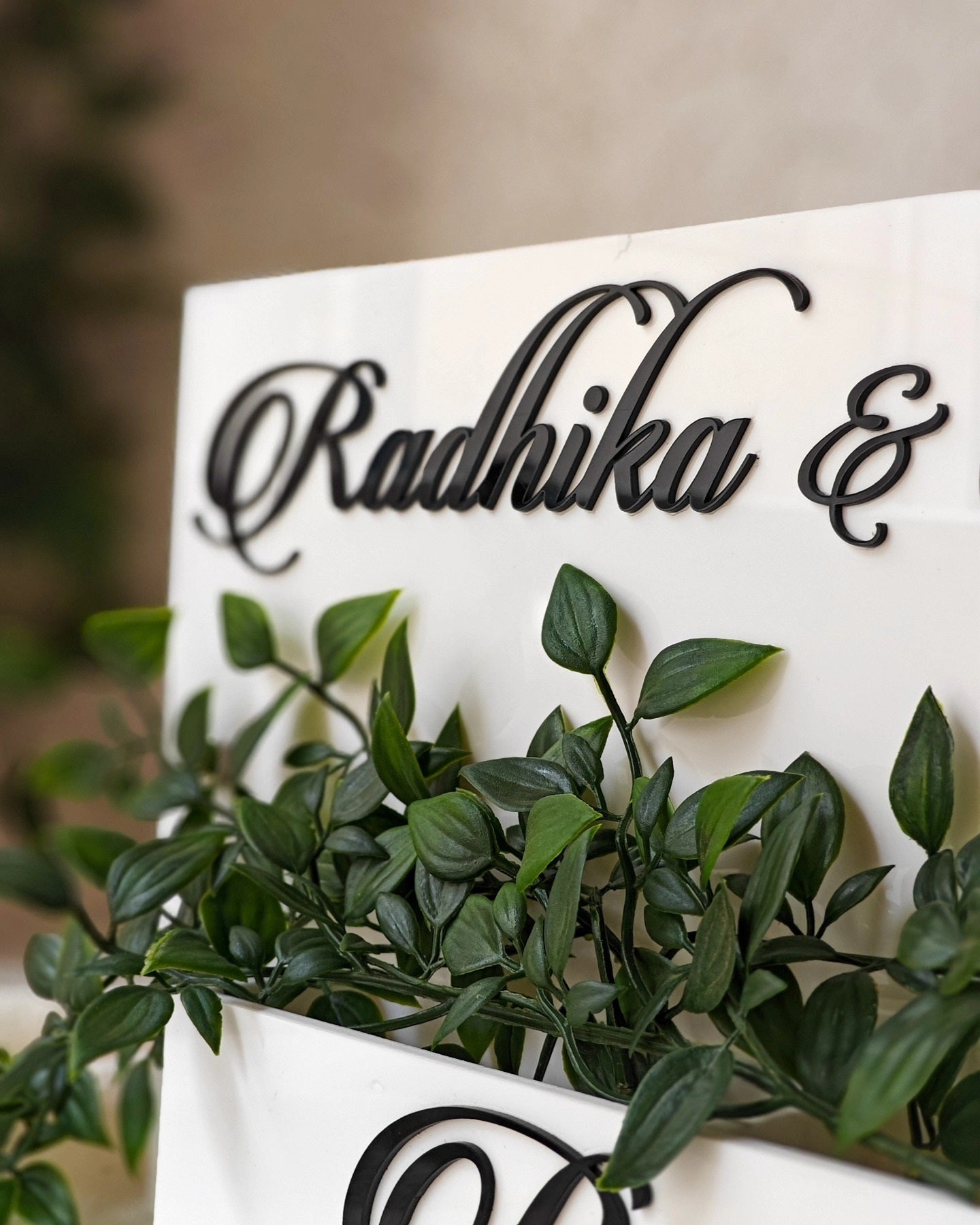 Arcylic Customized  Name Plate For Home,Bungalow,Office