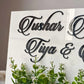 Customized Arcylic Hut Shape Name Plate For  Bungalow, Flat