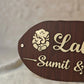 Customized Arcylic  Home Welcome Name Plate For Home For House
