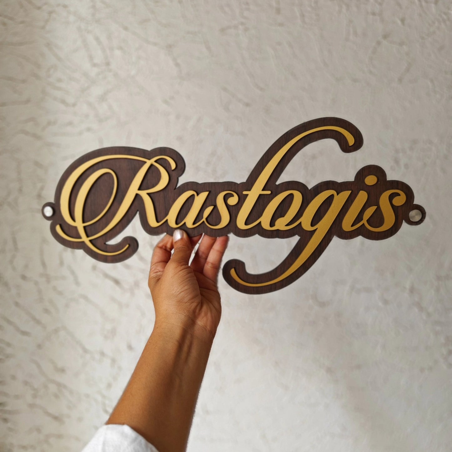 Personalized Arcylic Name Plate For Bungalow,Office & Outdoor