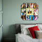 Personalized Photo Clock for Gift Item for Friends and Family