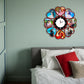Customised Heart Photo Clock Gift For Anniversary