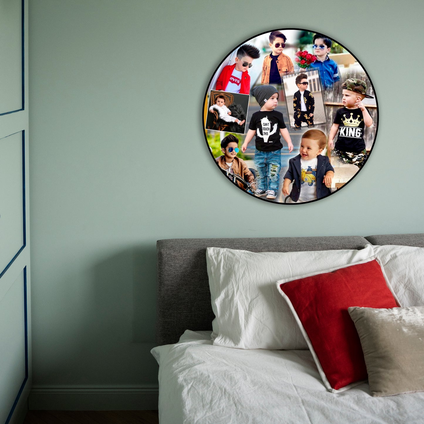 Personalized Photo Collage Cutout for Birthday