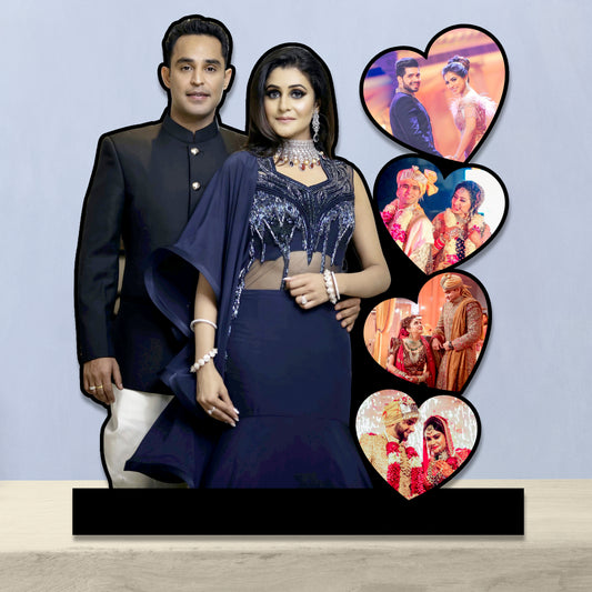 Customized Wooden Photo Frame Gift for Anniversary Birthday