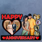 Personalised Anniversary Photo Frame