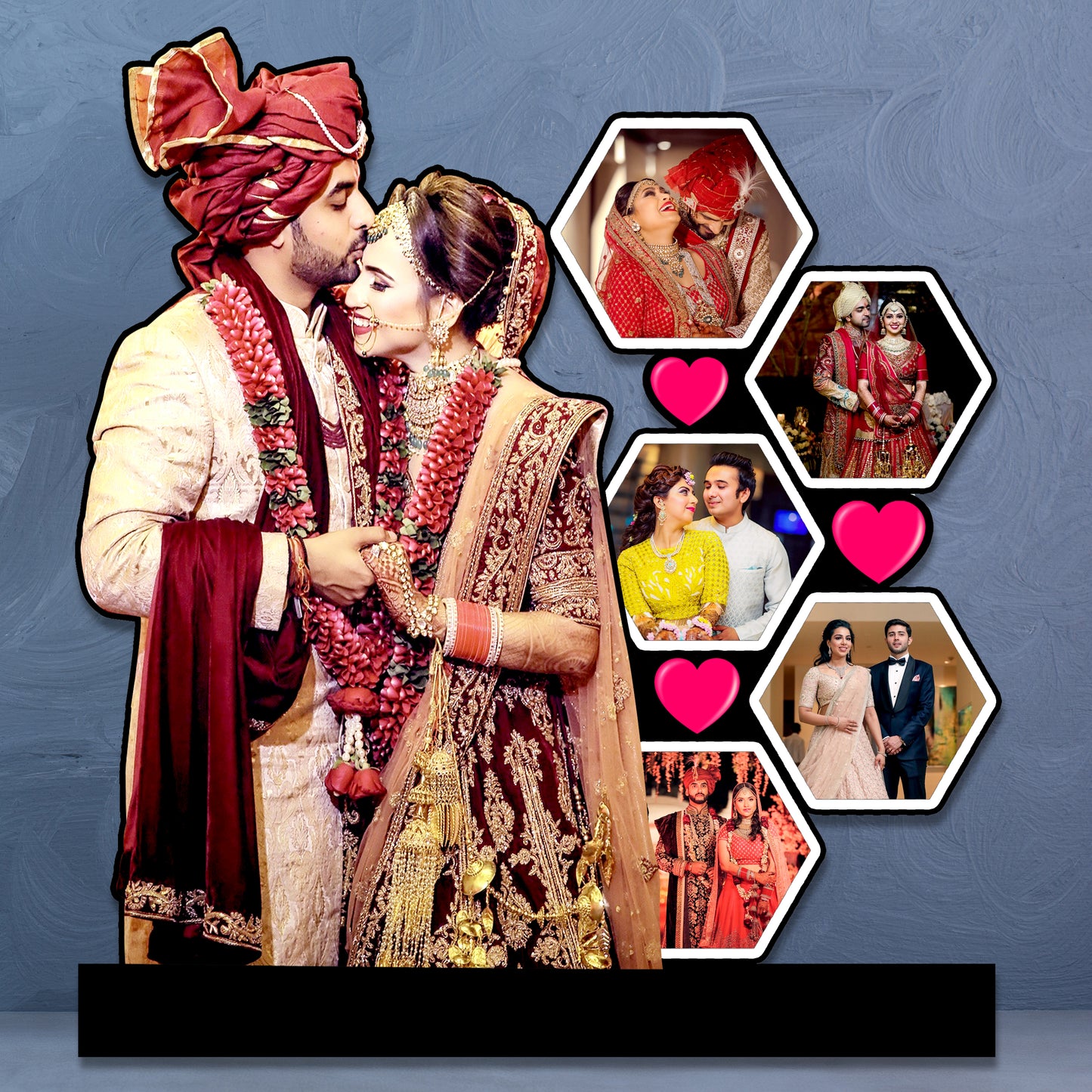 Customized Photo Frame for Wedding, Anniversary