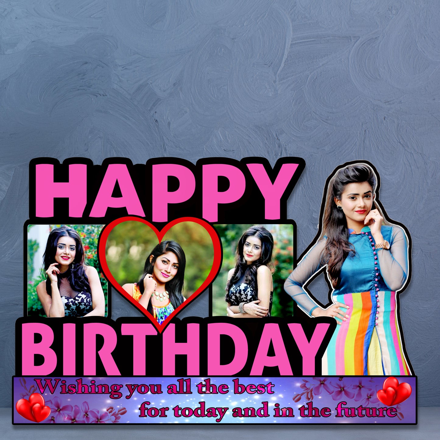 Customised Photo Frame For Birthday