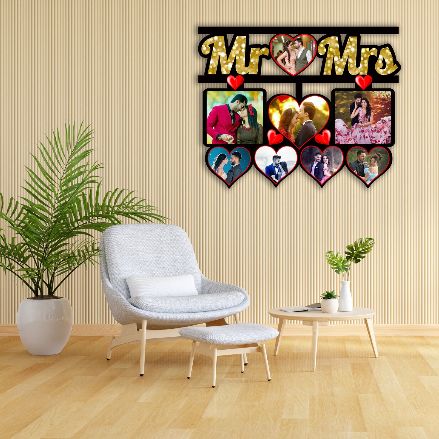 Customized Couple Name Photo Frame For Anniversary