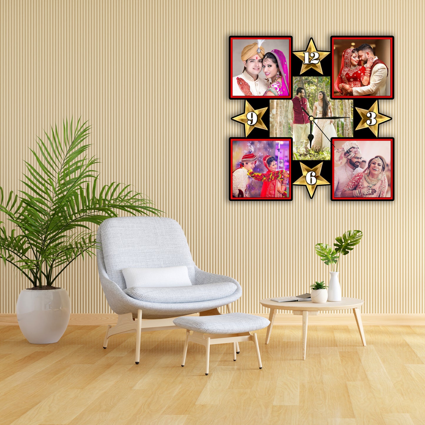 Customised Photo Clock for Birthday,Anniversary