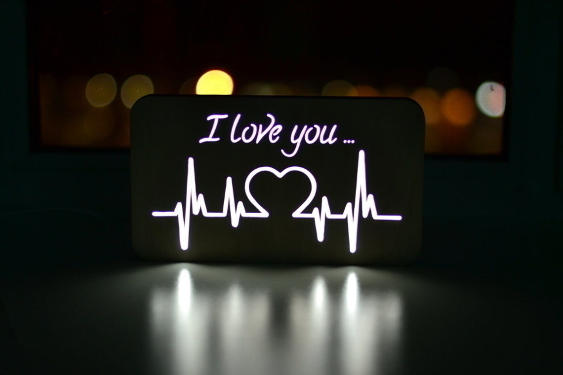 Personalised Alphabet Lamp For Birthday Gifts / Birthday Gift For Girlfriend