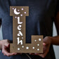 Personalised Birthday Gift For Girlfriend /  Alphabet Lamp For Birthday Gifts