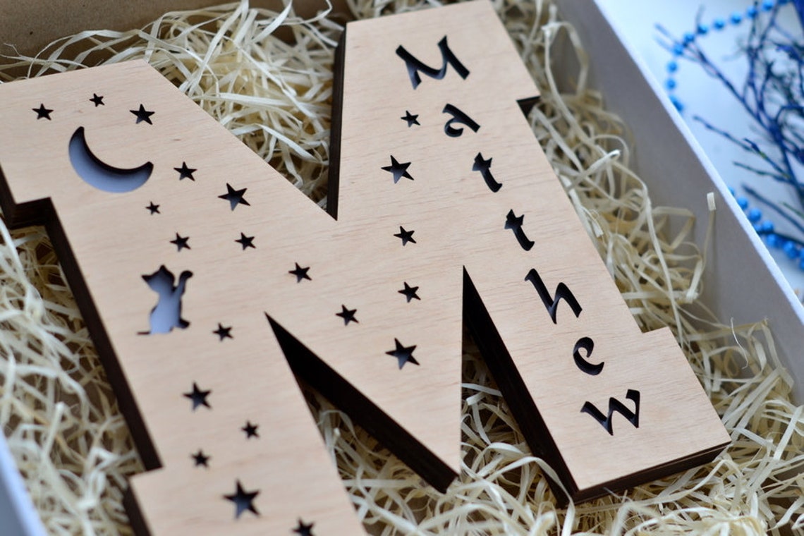 Personalised Gift for Birthday Light Lamp