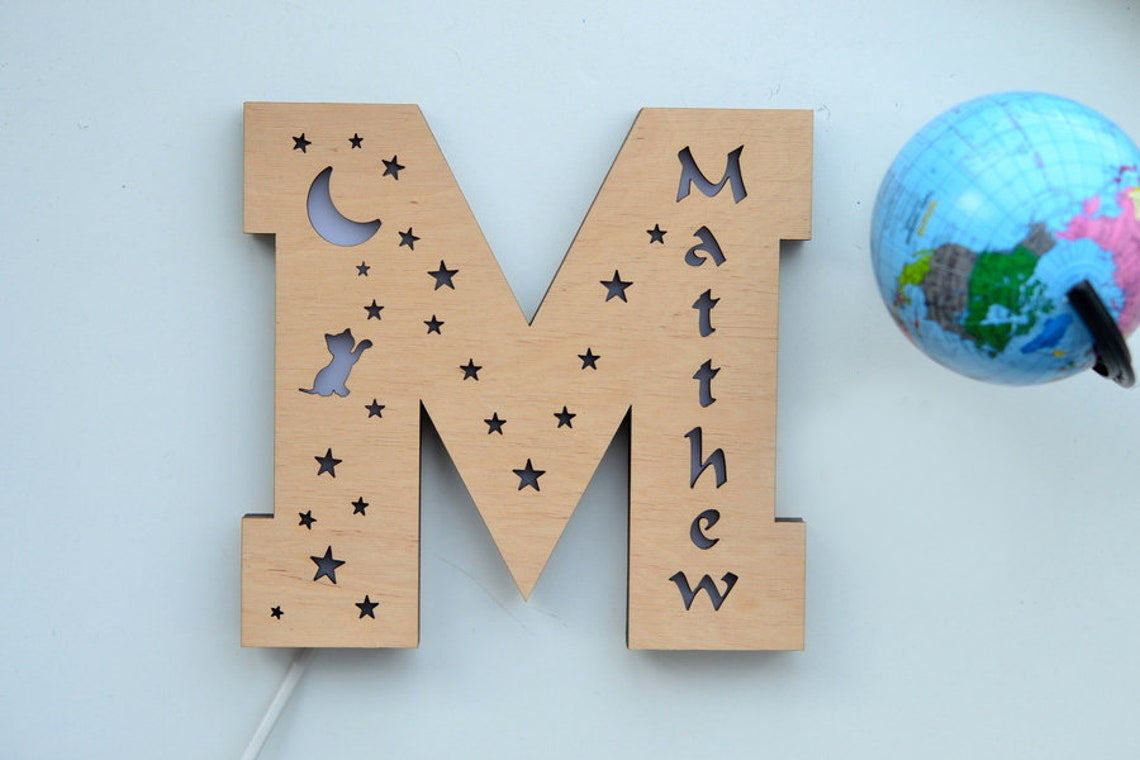 Personalised Gift for Birthday Light Lamp
