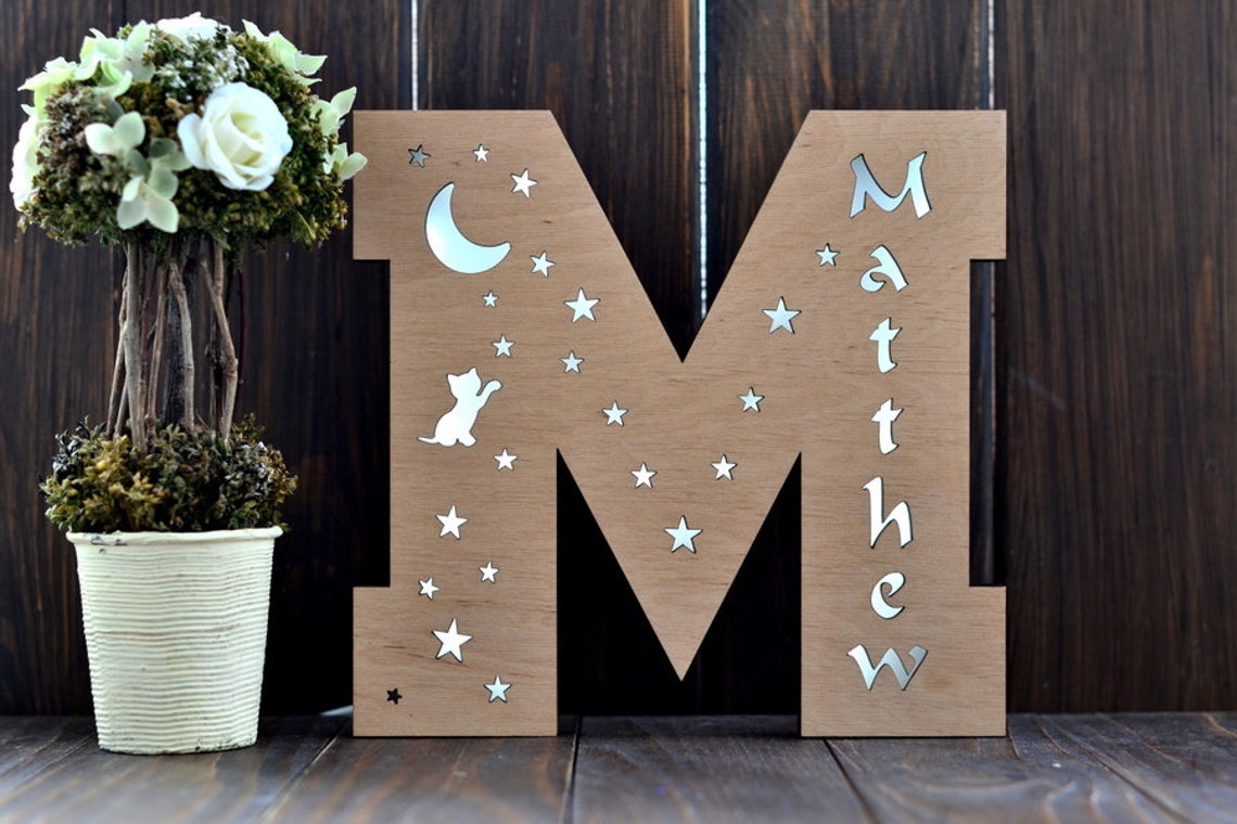 Personalised Gift for Birthday Light Lamp