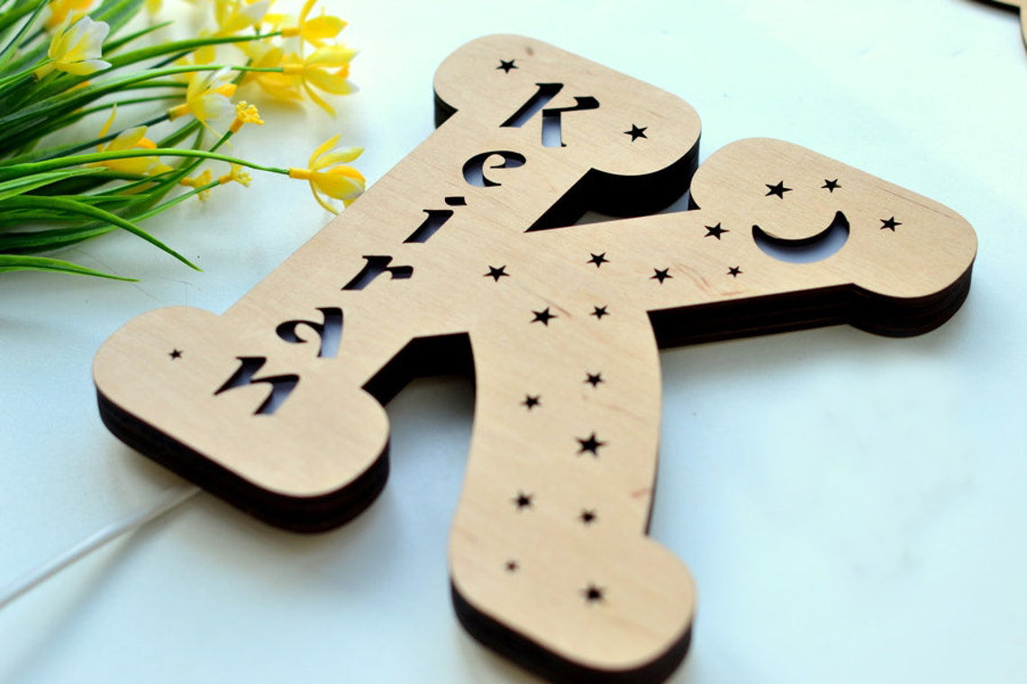 Personalised Alphabet Lamp For Birthday Gifts / Birthday Gift For Girlfriend