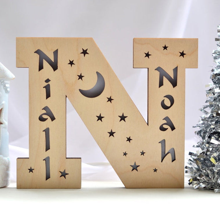 Customized Alphabet LED Name Lamp For Birthday
