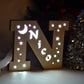 Customized Alphabet LED Name Lamp For Birthday