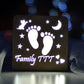 Personalised Alphabet Lamp For Birthday Gifts / Birthday Gift For Girlfriend
