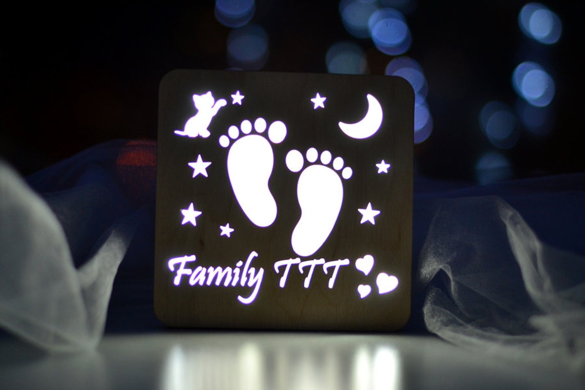 Personalised Alphabet Lamp For Birthday Gifts / Birthday Gift For Girlfriend