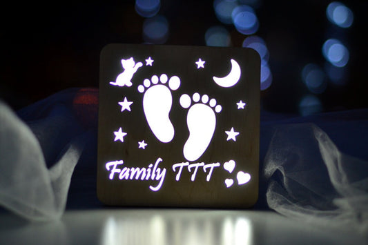 Personalised Alphabet Lamp For Birthday Gifts / Birthday Gift For Girlfriend
